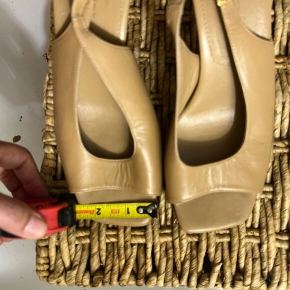 AMALFI Exclusively for Nordstrom, Beige 8B, square heel,slingback pump shoe - Picture 8 of 15